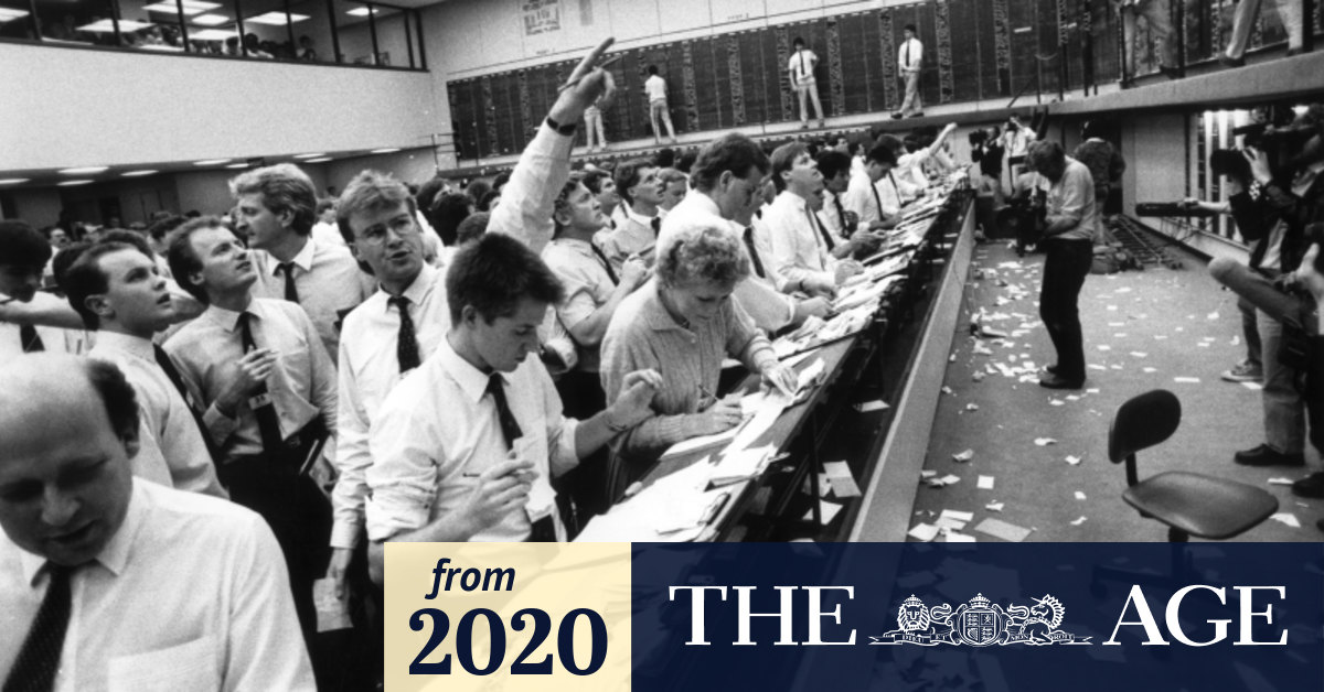 From the Archives, 1987 Swift and severe, Australia's sharemarket crashes